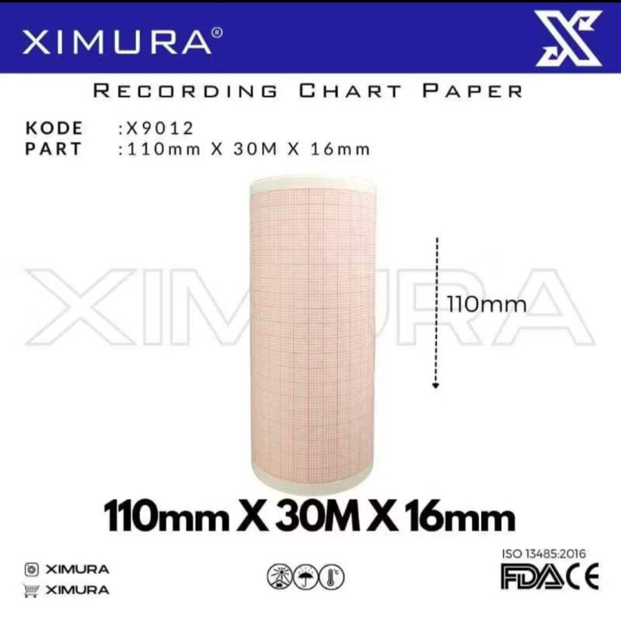 Kertas EKG 110mmx30m