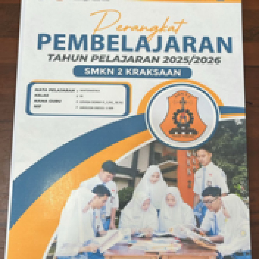Cetak Buku Perangkat Pembelajaran