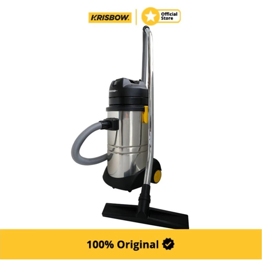 Krisbow Vacuum Penghisap Debu Kering & Basah 30 Ltr - utama