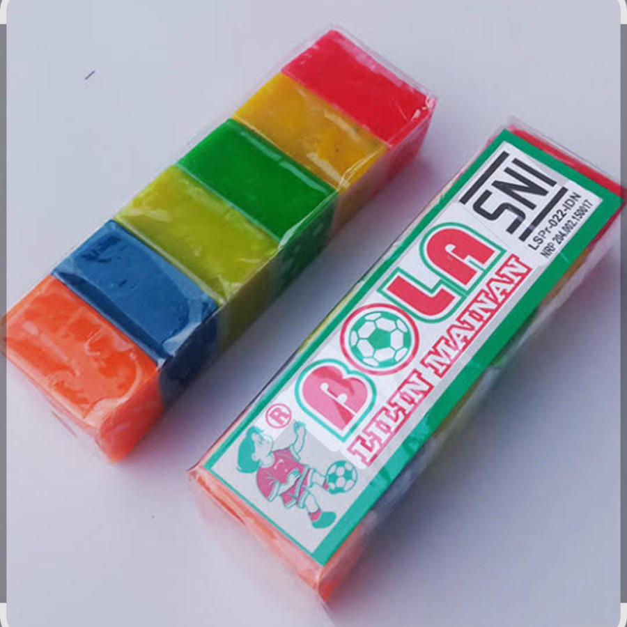 Plastisin / Lilin Mainan Lokal - depan