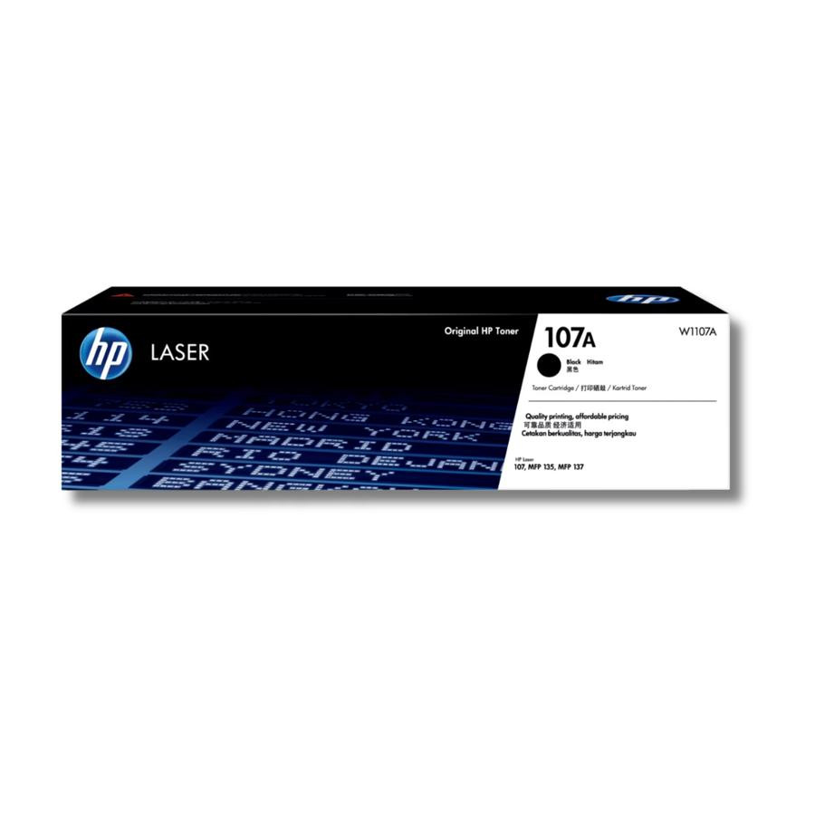 HP Toner 107A Black Original | W1107A Printer 107W M135A M135W M137FNW Toner Printer - depan