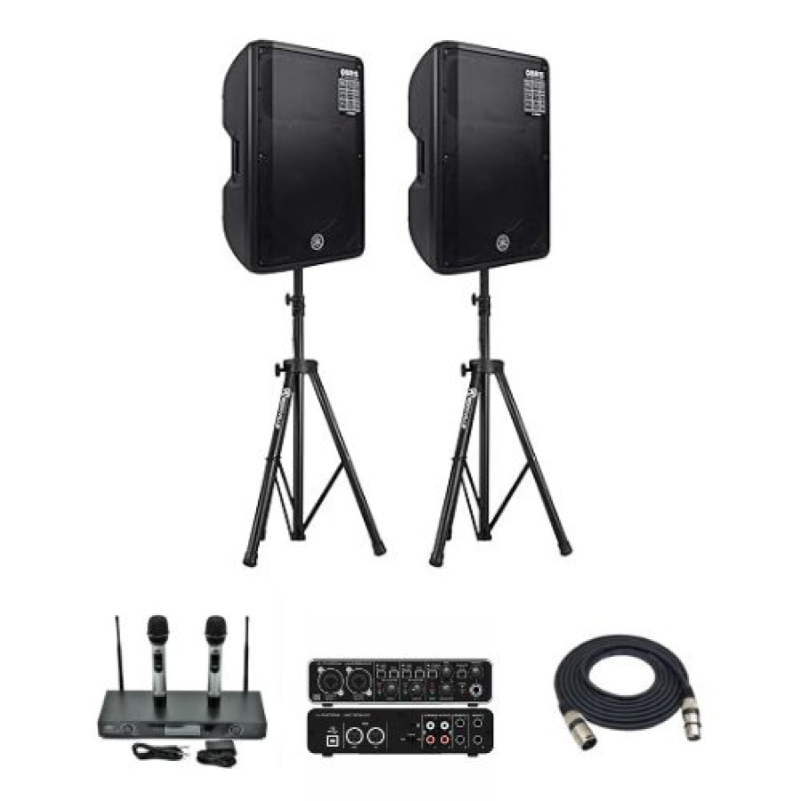 PAKET SOUND SYSTEM YAMAHA DBR 15 TANPA MIXER