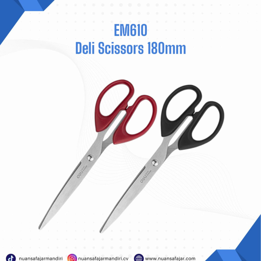 DELI GUNTING 180MM (EM610)