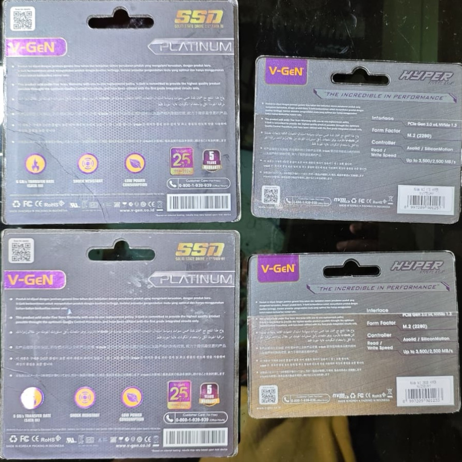 Perawatan Komputer : Penggantian SSD NVME 512GB - depan