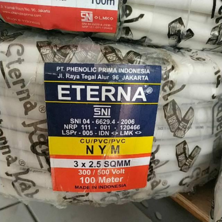Kabel NYM 3x2,5 Eterna