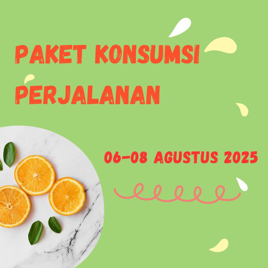 PAKET KONSUMSI PERJALANAN