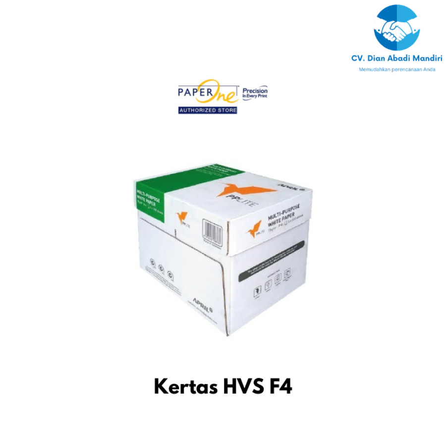 PAPER ONE Kertas HVS F4 (Dos) - utama
