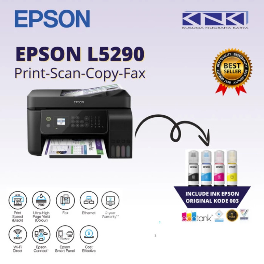 Epson L5290 - samping