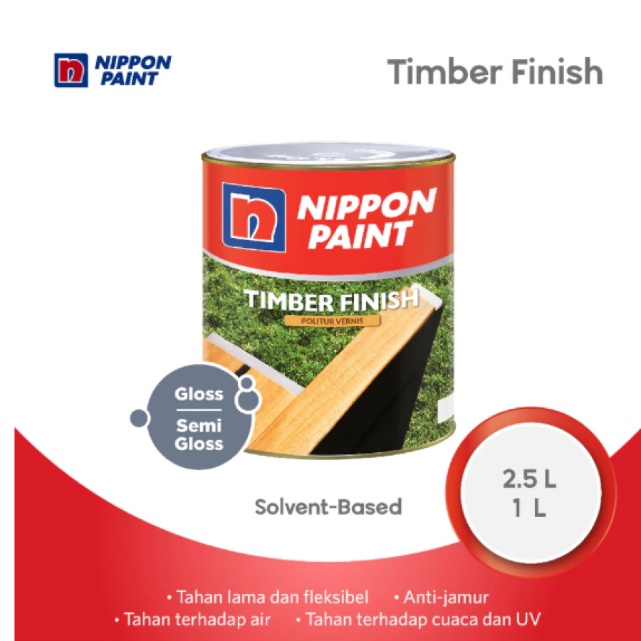 Cat Finishing Kayu Merk Nippon Paint