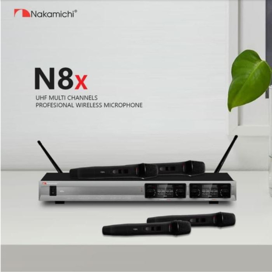 Wireless Microphone 1 Receiver 4 Mic Nakamichi - Sanobri