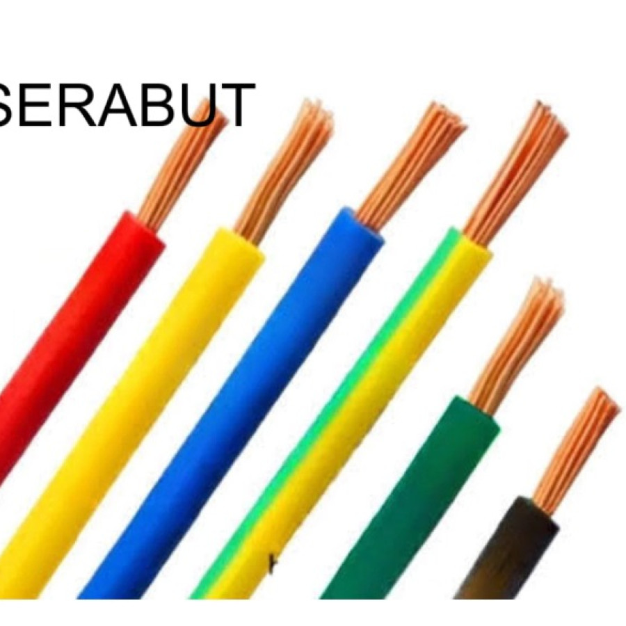 Kabel NYAF 1x1,5 mm Eterna - depan