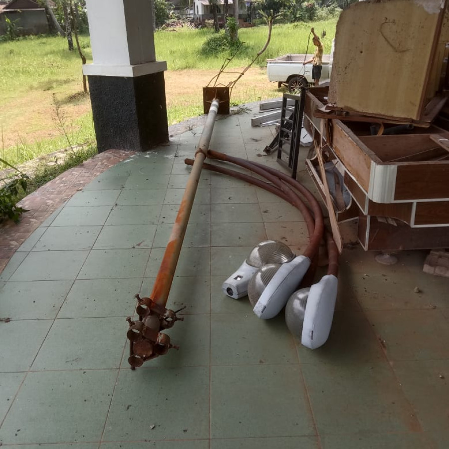 KANOPI DAN KORIDOR GEDUNG ASTA DAYA KE CENDANA - detail