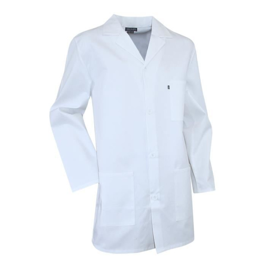BAJU/JAS LABORATORIUM Cotton-Polyester Blend / TC - depan