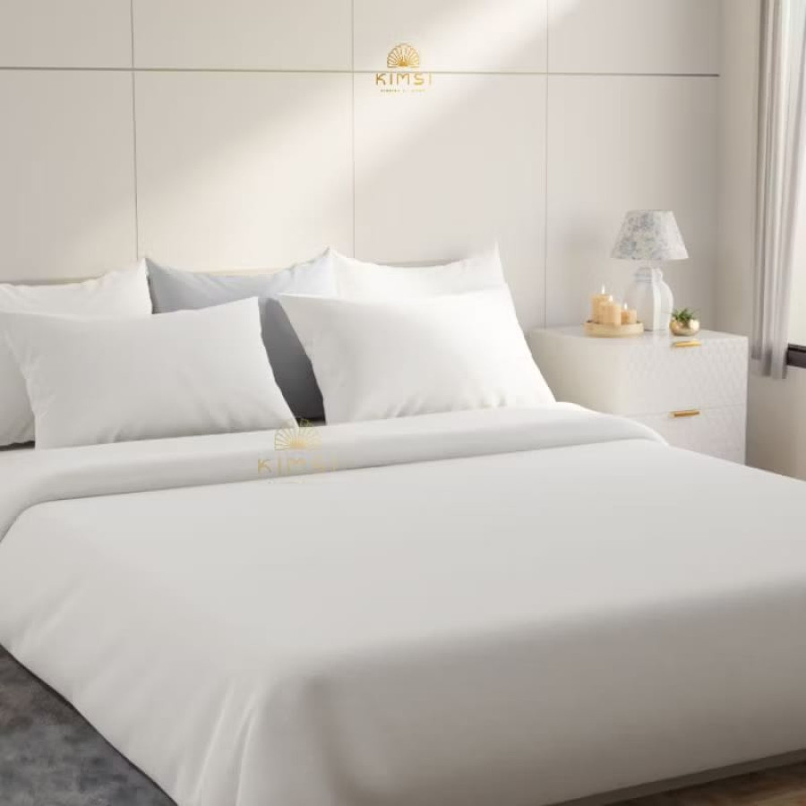 Sprei katun putih
