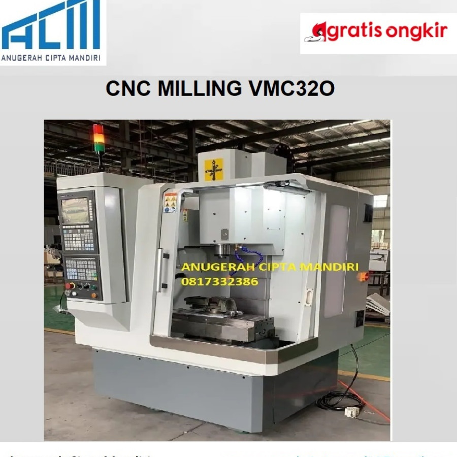 MESIN CNC MILLING VMC 320 - depan