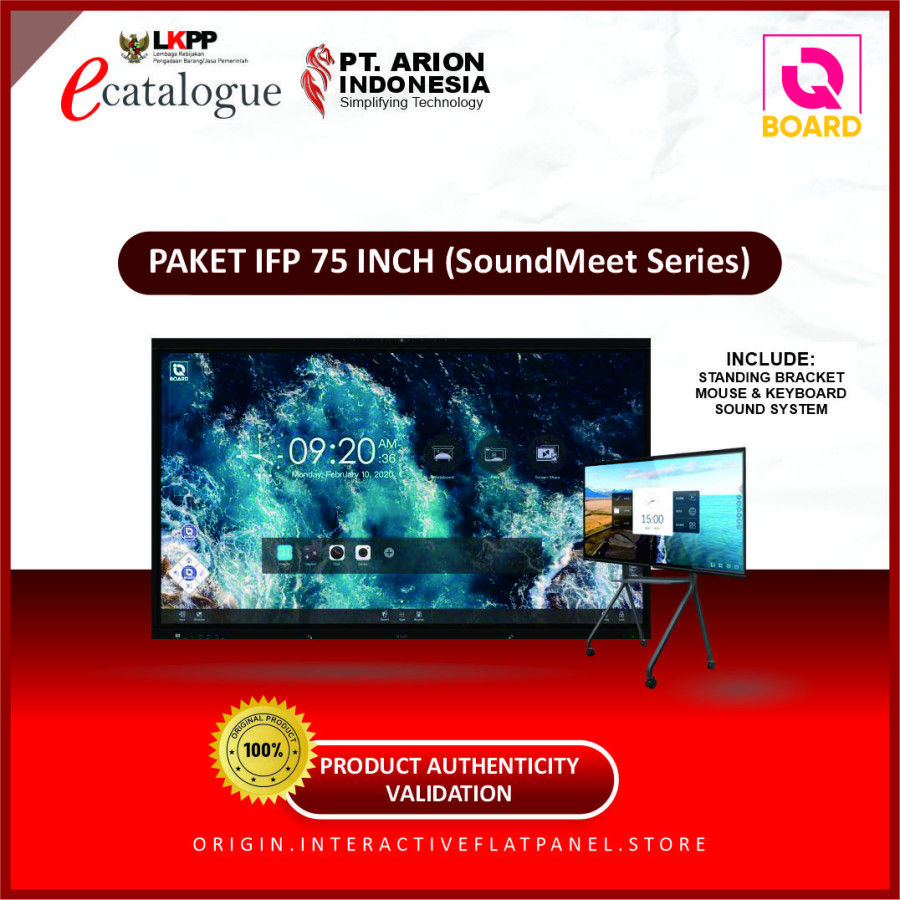 PAKET IFP 75INCH (SOUNDMEET SERIES)