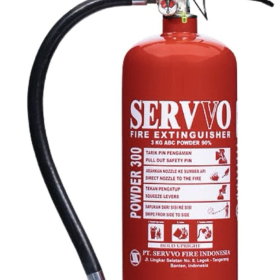 APAR SERVVO 3KG Dry Chemical Powder - depan