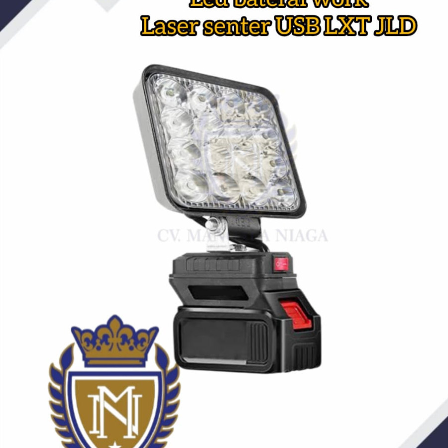 CORDLESS LAMPU SOROT KERJA 3IN1