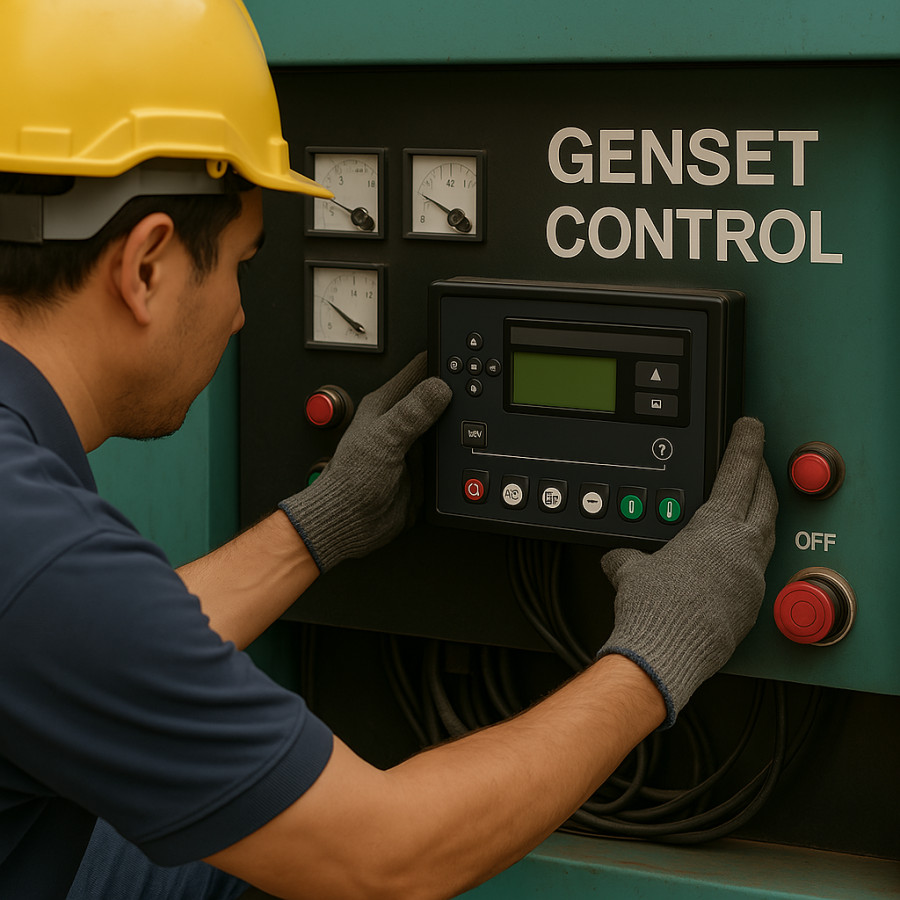 Penggantian dan Instalasi Modul Genset