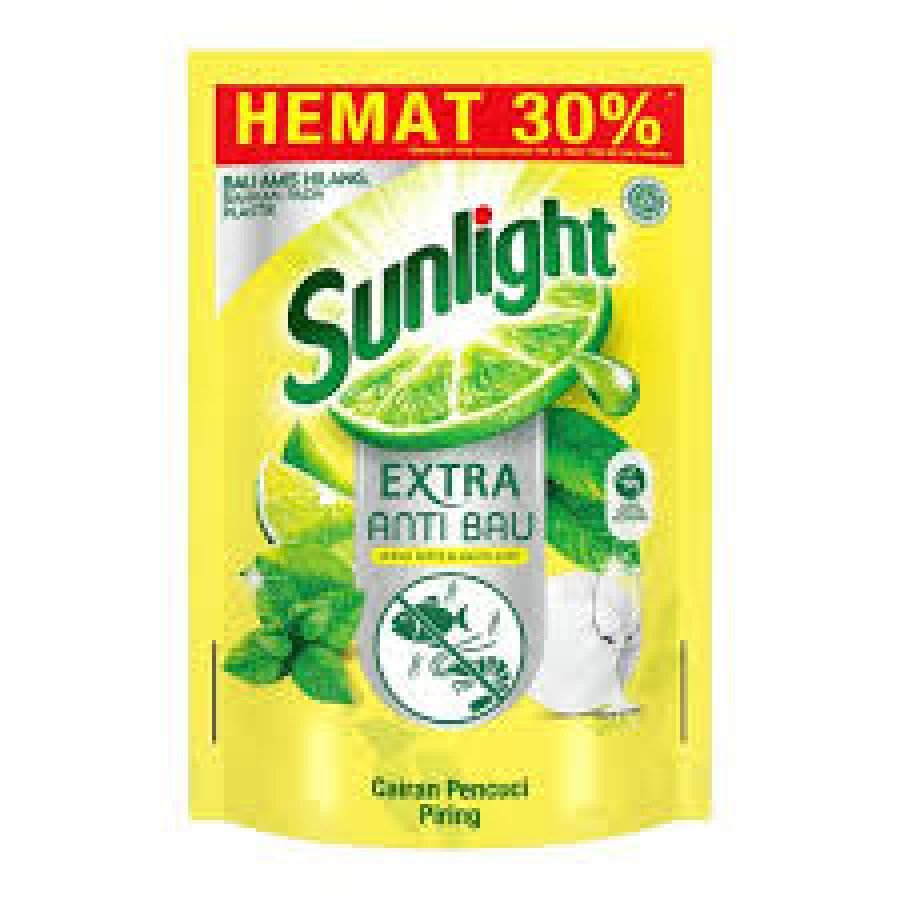 Sunlight 650ml Pouch / Sabun Cuci Piring 650ml - depan