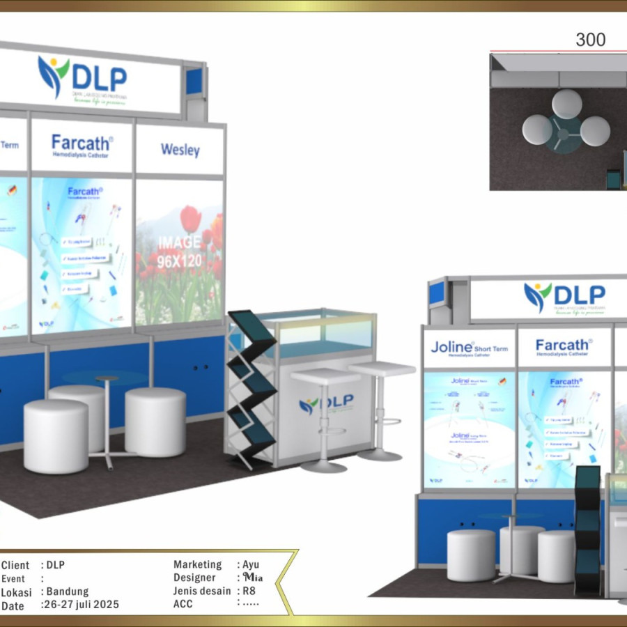 Stand Costum - samping