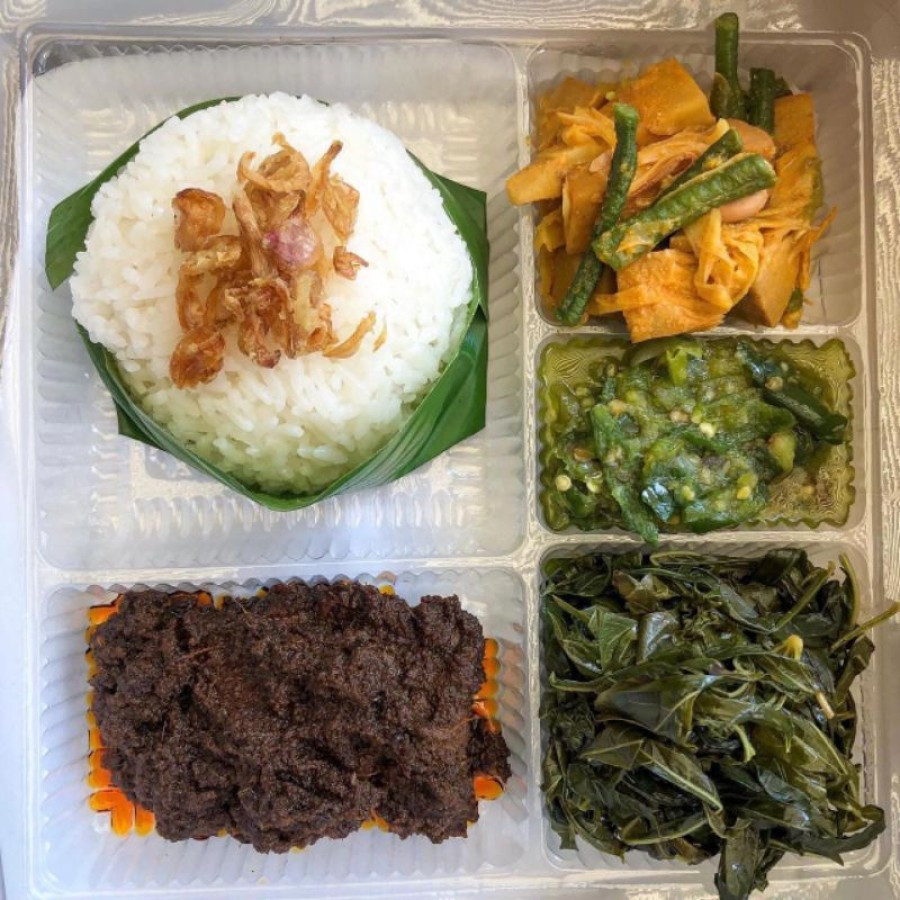 Paket Makan Nasi Dus - samping