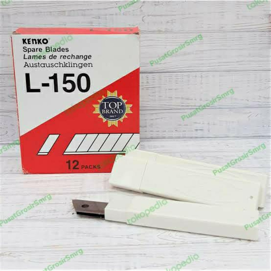 Isi Pisau Cutter Besar L-150 merk Kenko , Isi 5 Pcs