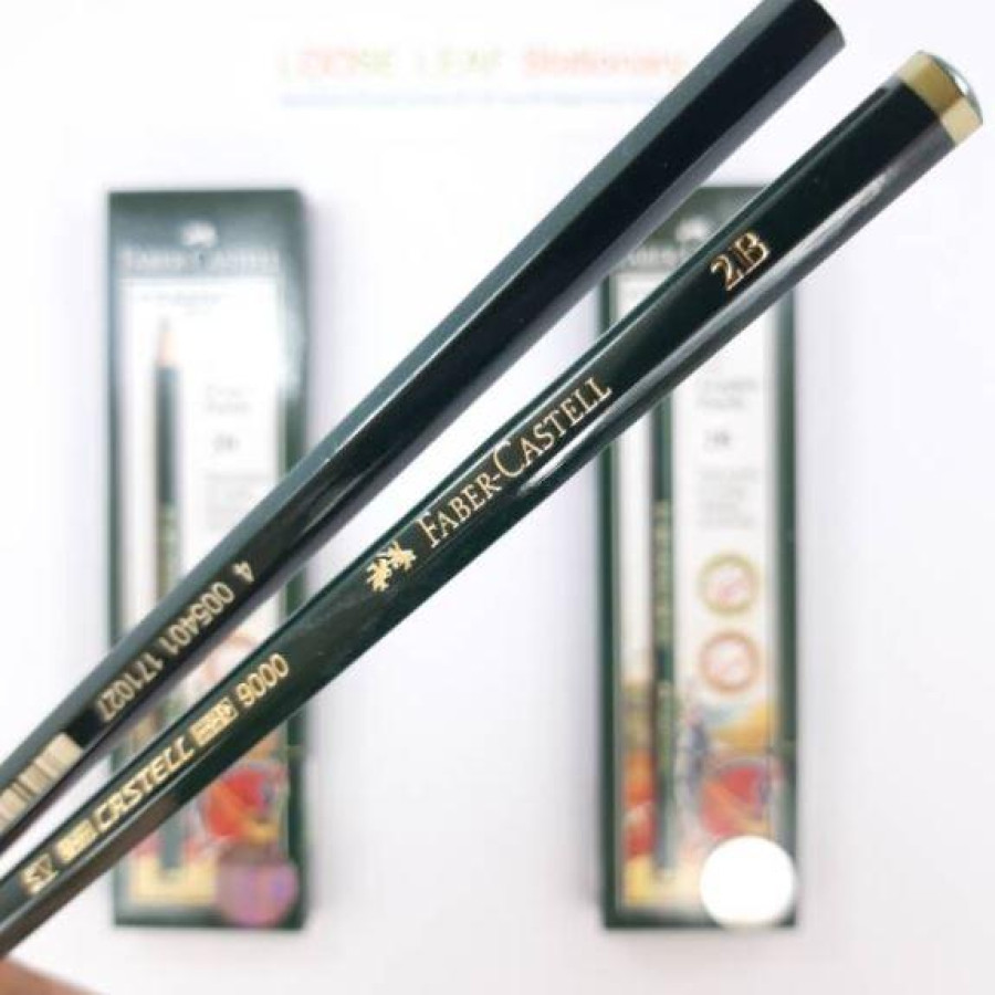 PENSIL 2B FABER CASTELL (12 pcs) - depan