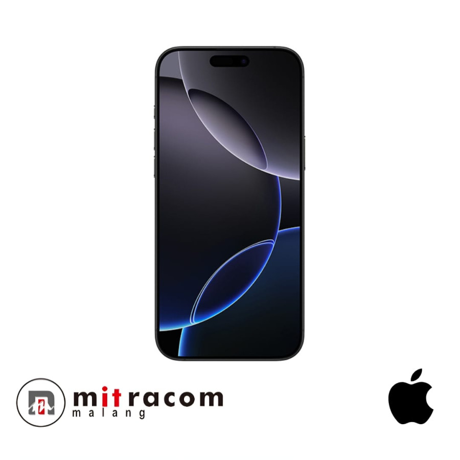 Apple iPhone 16 Pro Max 256GB Black Titanium ID - depan