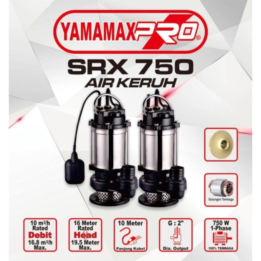 YAMAMAX SRX 750 A Pompa Celup