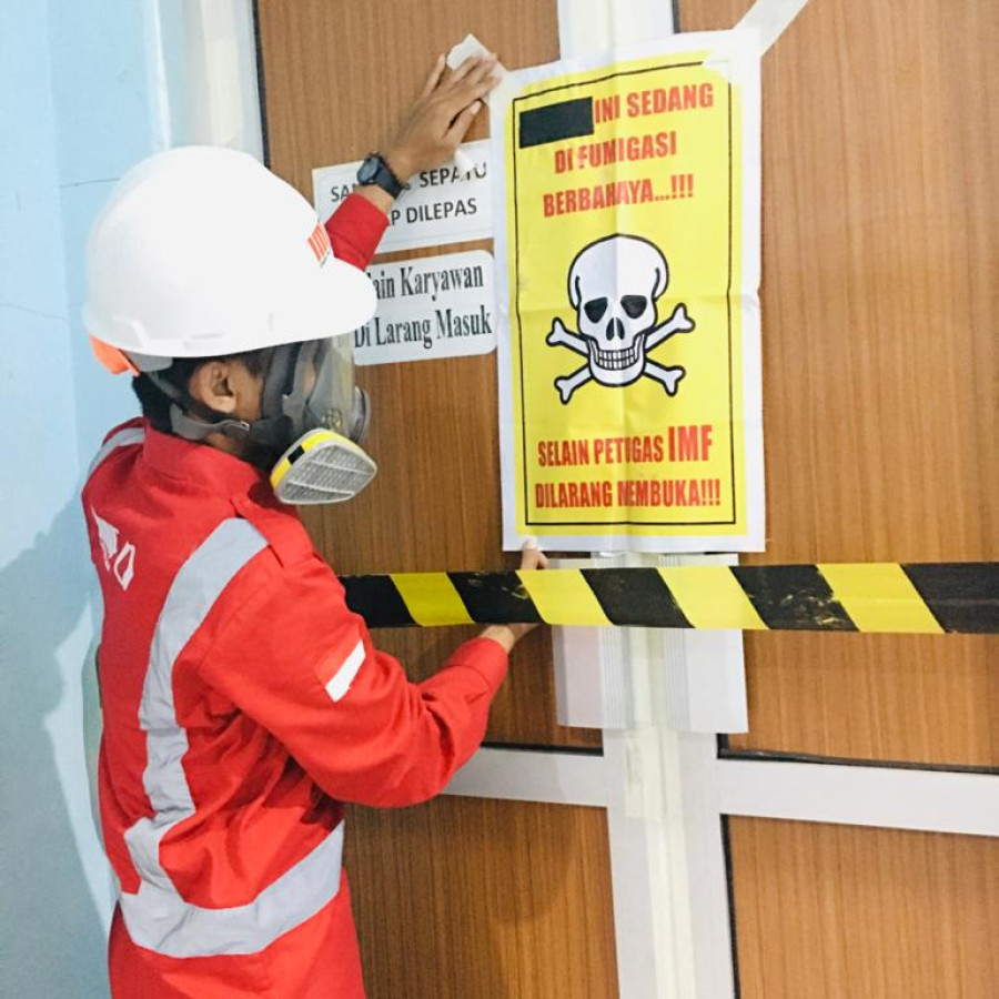 Jasa Fumigasi PH3 - detail