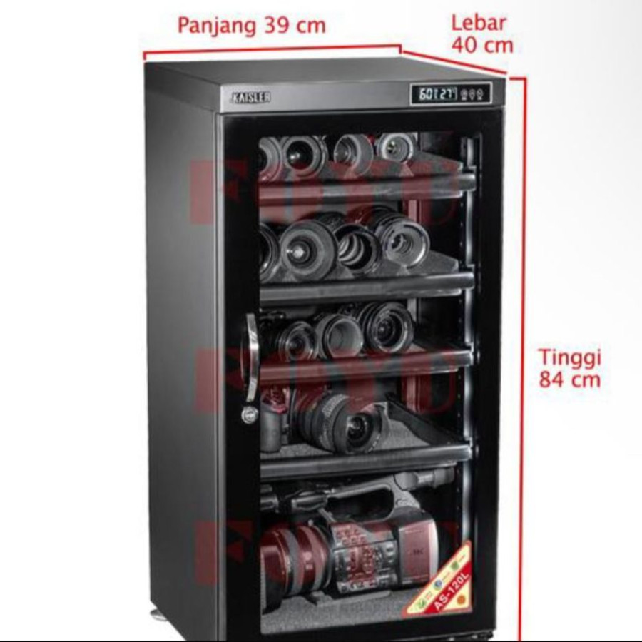 DRY BOX KAISLER AS-120L EXTERNAL DIMENSION