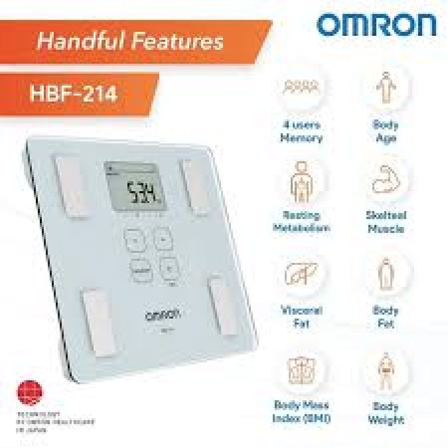 OMRON Karada Scan HBF-214 / Timbangan Badan Digital Body Fat
