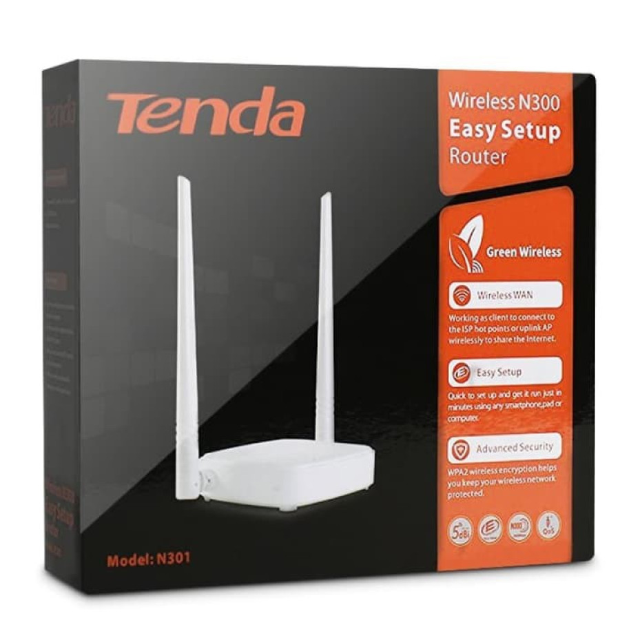 tenda router wireless N301 - depan