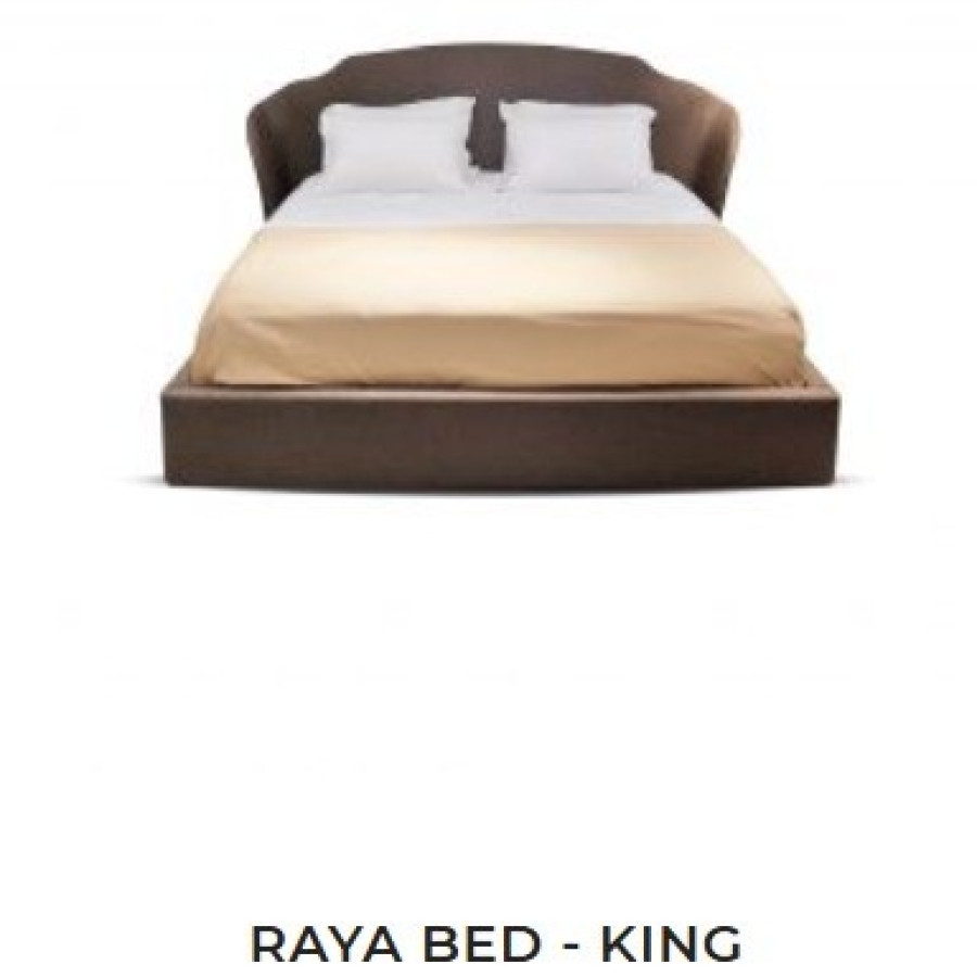 Tempat Tidur Kayu solid Vivere Raya Bed - Extra King - utama