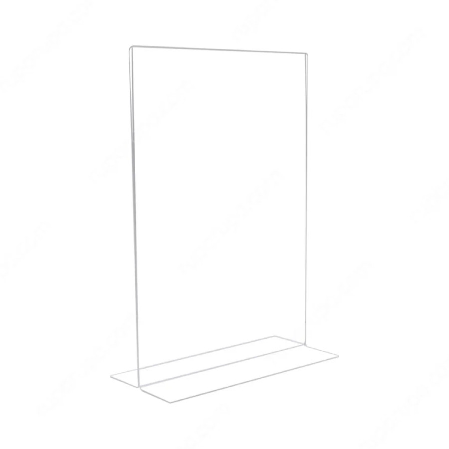 Display Sign Holder Papan Akrilik