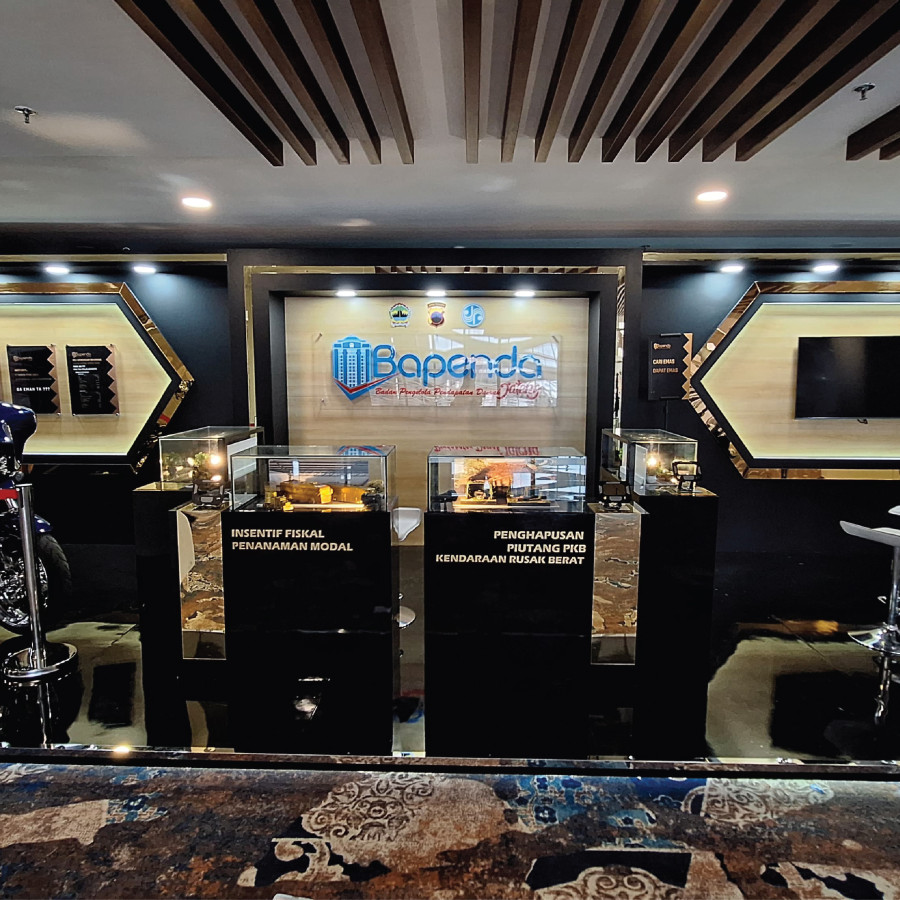 Booth Pameran Bapeda di Giias semarang 2024 - utama