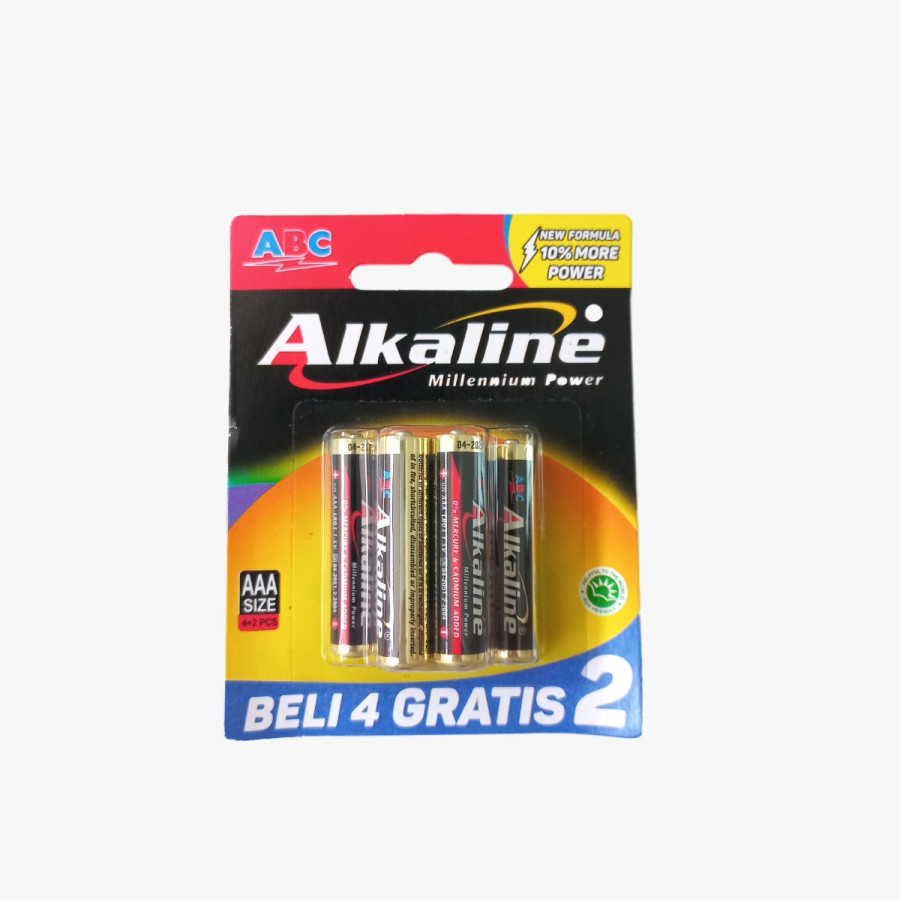 Baterai AAA - ABC Alkaline