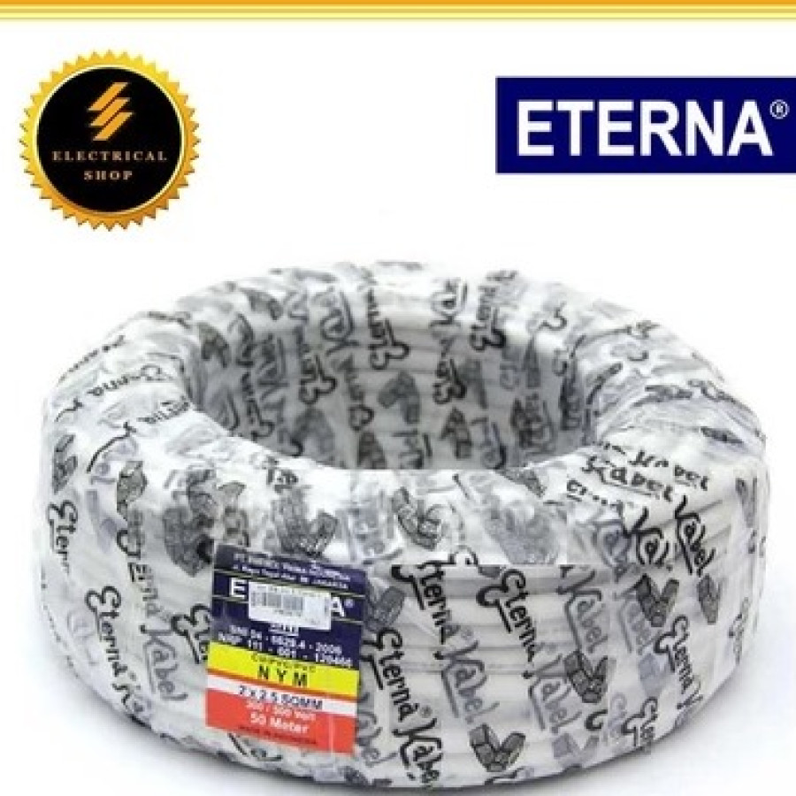Kabel Listrik NYMYH 2X1,5MM