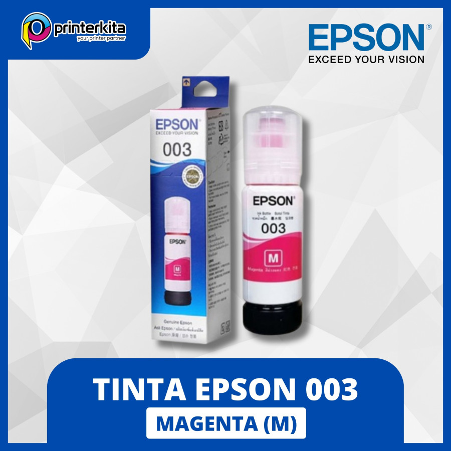 ORIGINAL INK EPSON 003 - MAGENTA (PrinterKita)