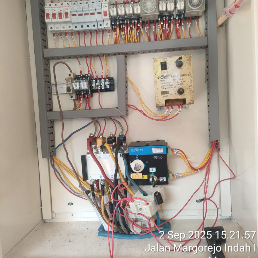 ATS GENSET 30 KVA - depan