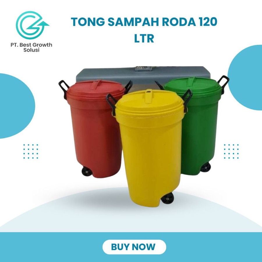 Tong Sampah Roda 120Liter