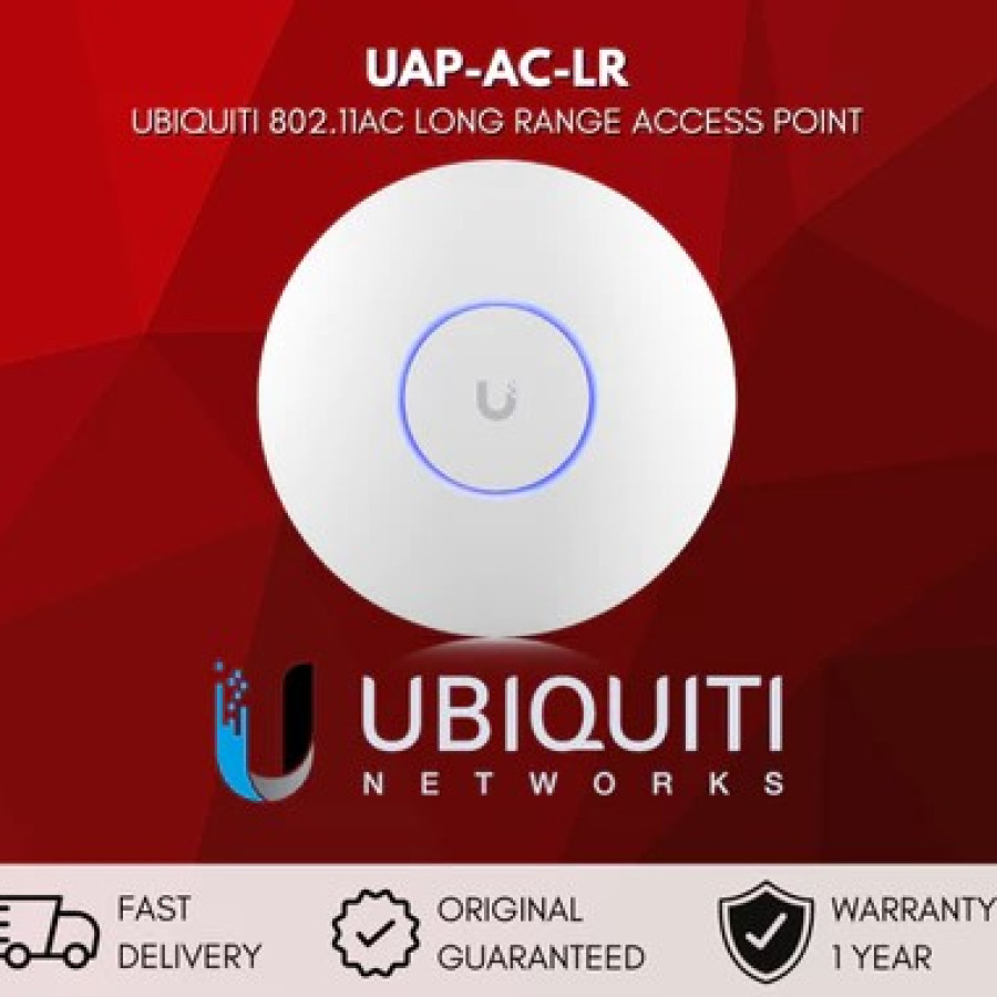 Access Point UBIQUITI UAP-AC-LR Unifi 802.11ac Long Range Indoor 2.4/5ghz