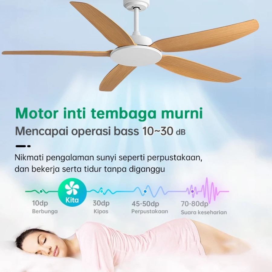 Kipas Angin Plafon - samping