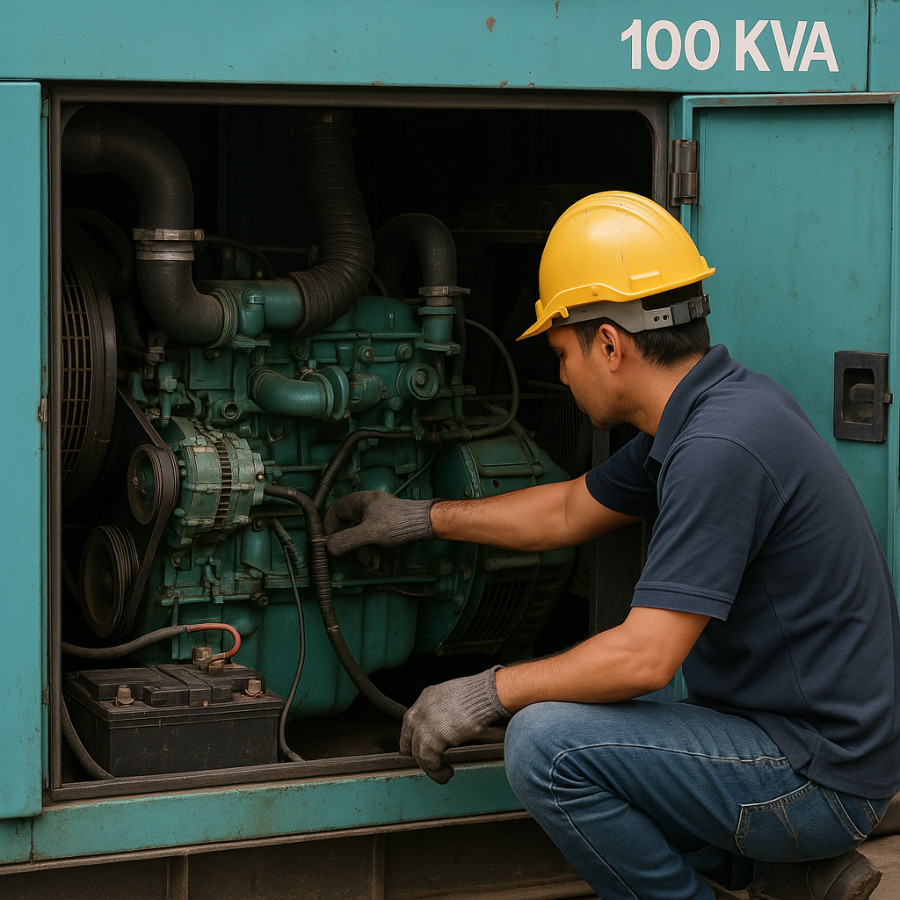 Jasa Perbaikan Maintenance Genset