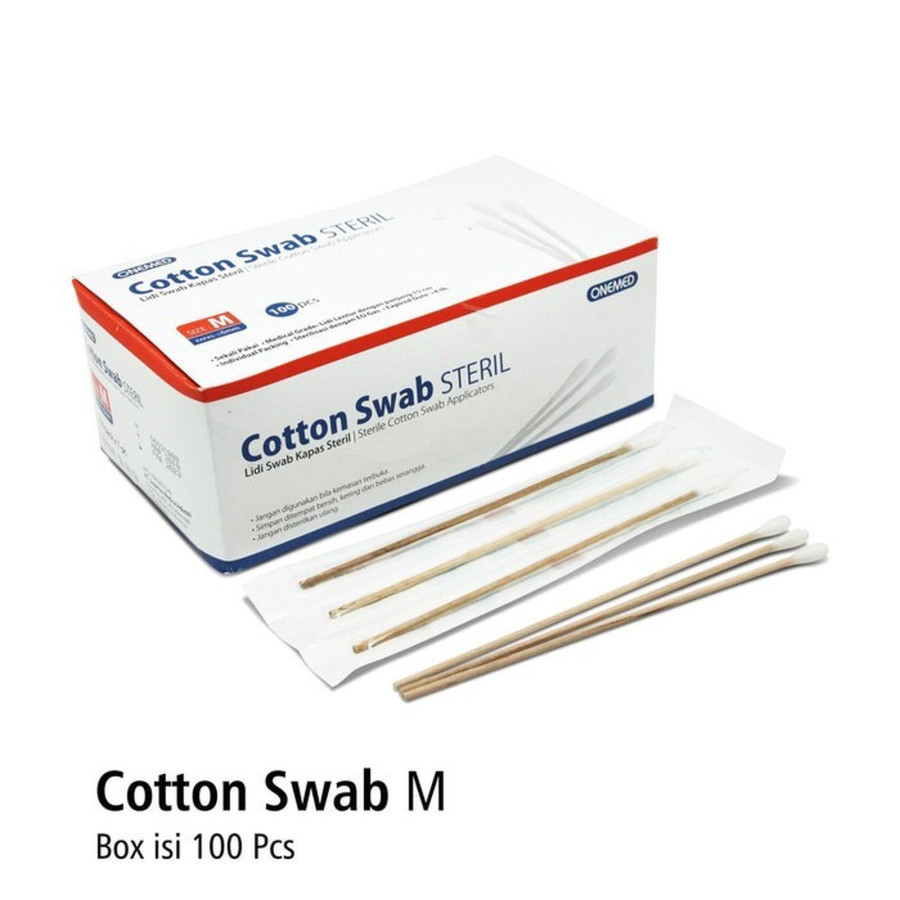 Cotton Swab Steril M Onemed