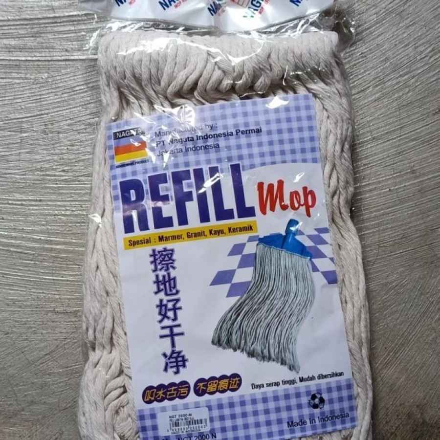 REFILL STOK PEL 1800 NGT / PEL BASAH NAGATA