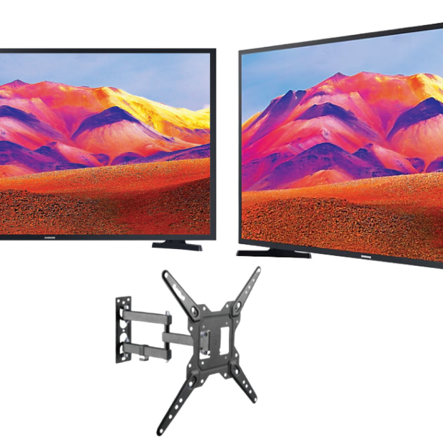 Televisi/TV LED 43" Samsung Smart 43T6500BK + WALL BRACKET