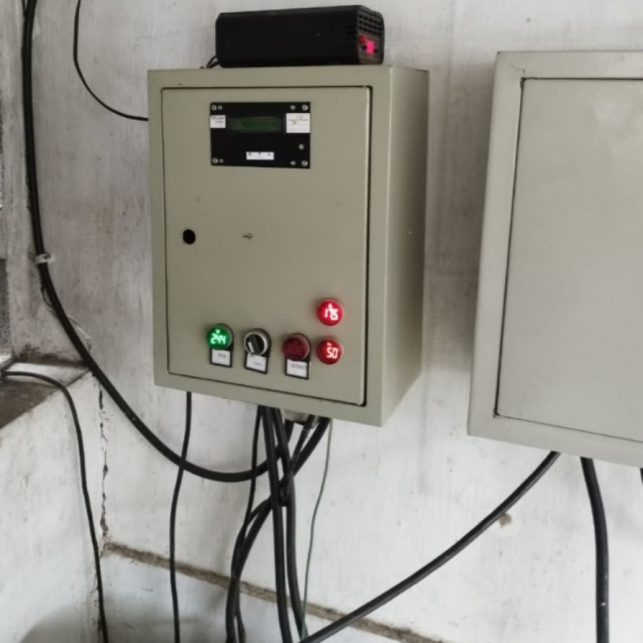 Panel ATS / AMF (10 KVA/1 PHASE) - depan