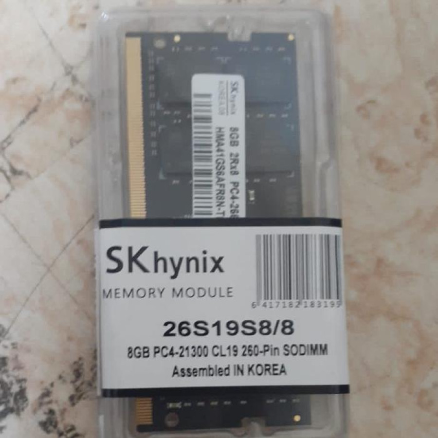 Memory/RAM Longdimm/Udimm Sodimm Hynix DDR4 8GB - samping